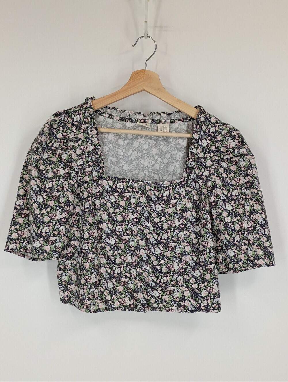 Levi's Button Front Floral Top